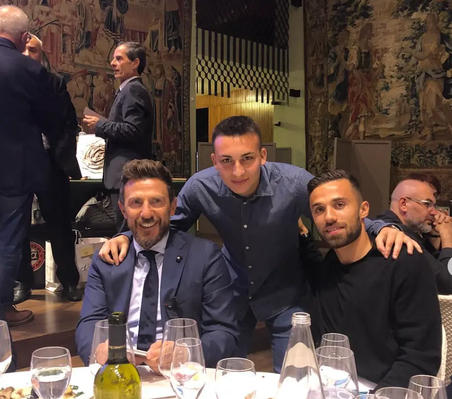 di francesco instagram serata benefica