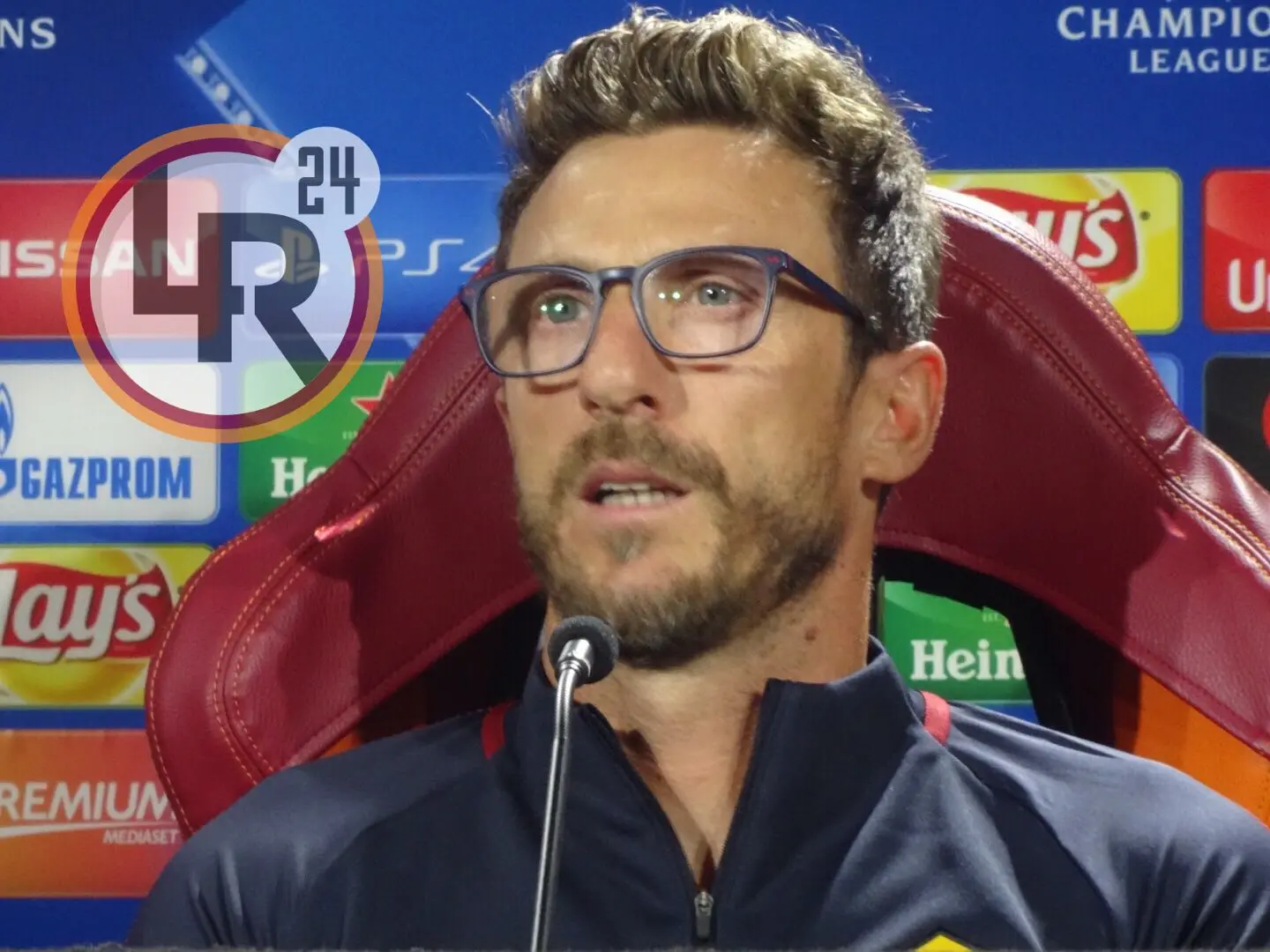 di francesco parla conf pre atletico