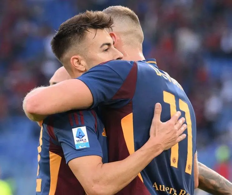 dovbyk ed el shaarawy roma udinese