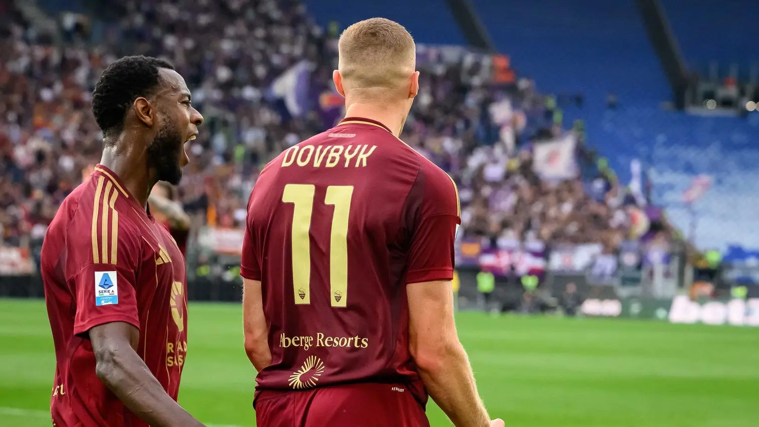 dovbyk ndicka roma fiorentina