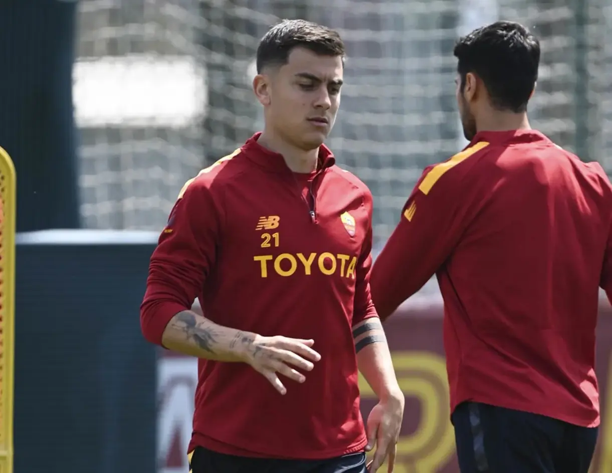 dybala allenamento