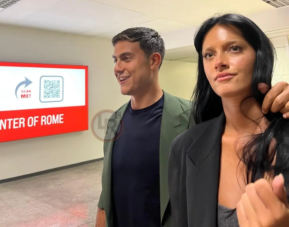 dybala arrivo fiumicino
