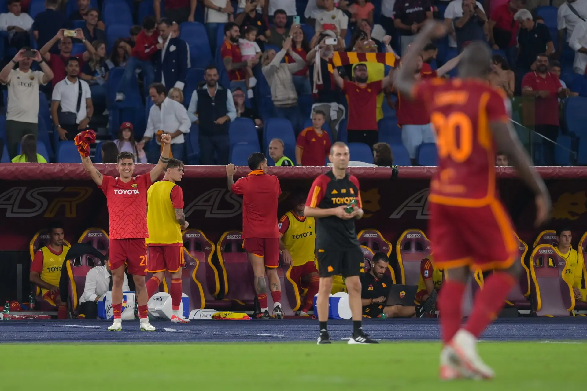 dybala e lukaku roma empoli