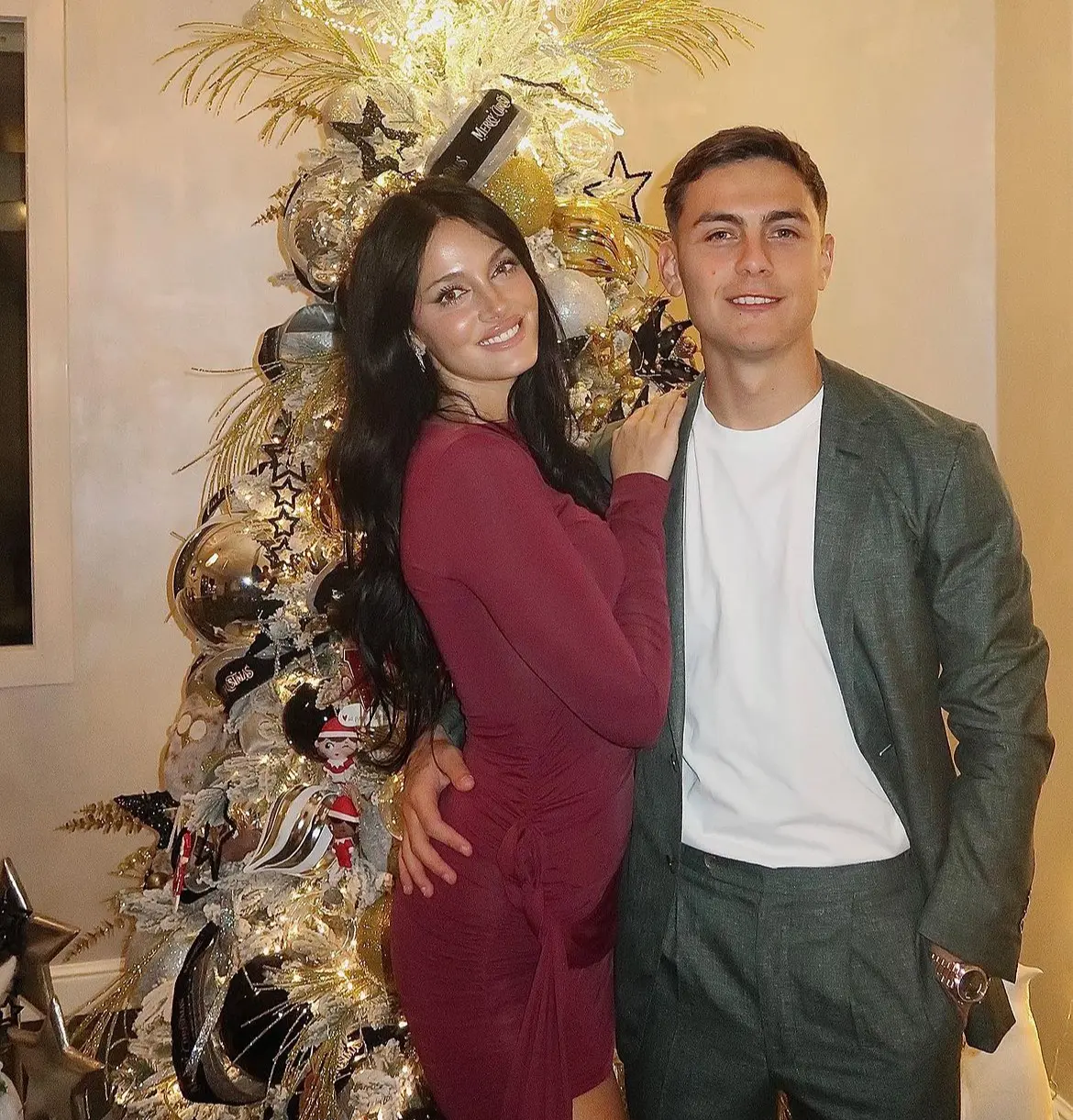 dybala e oriana natale
