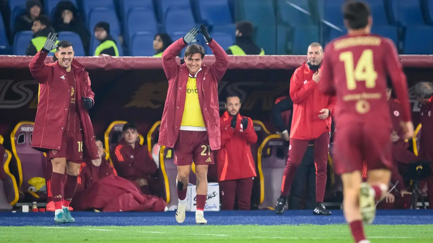 dybala e paredes roma sampdoria