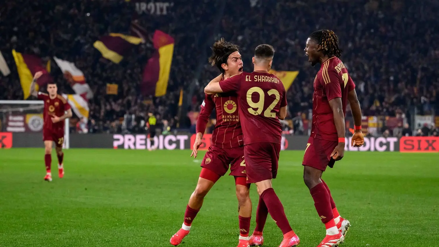 dybala el shaarawy roma porto
