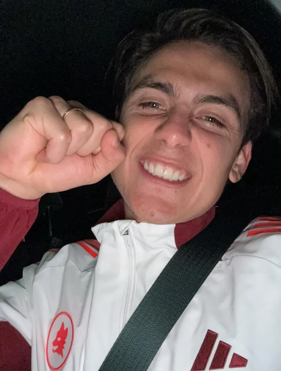 dybala esultanza roma eintracht francoforte europa league