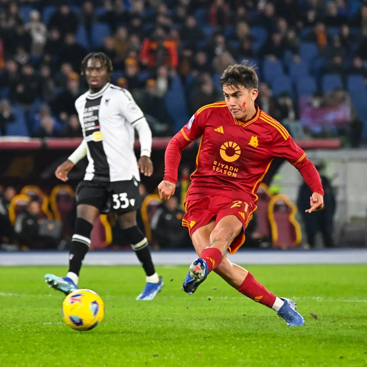 dybala gol roma udinese