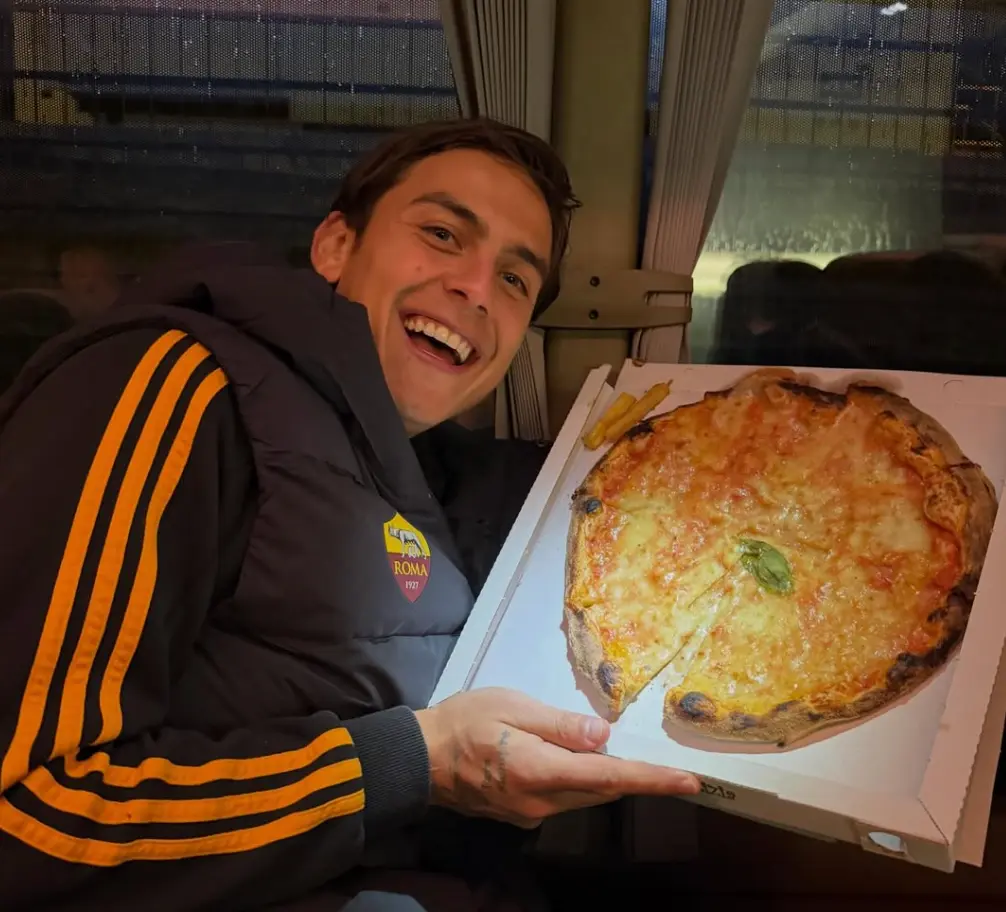 dybala pizza ig