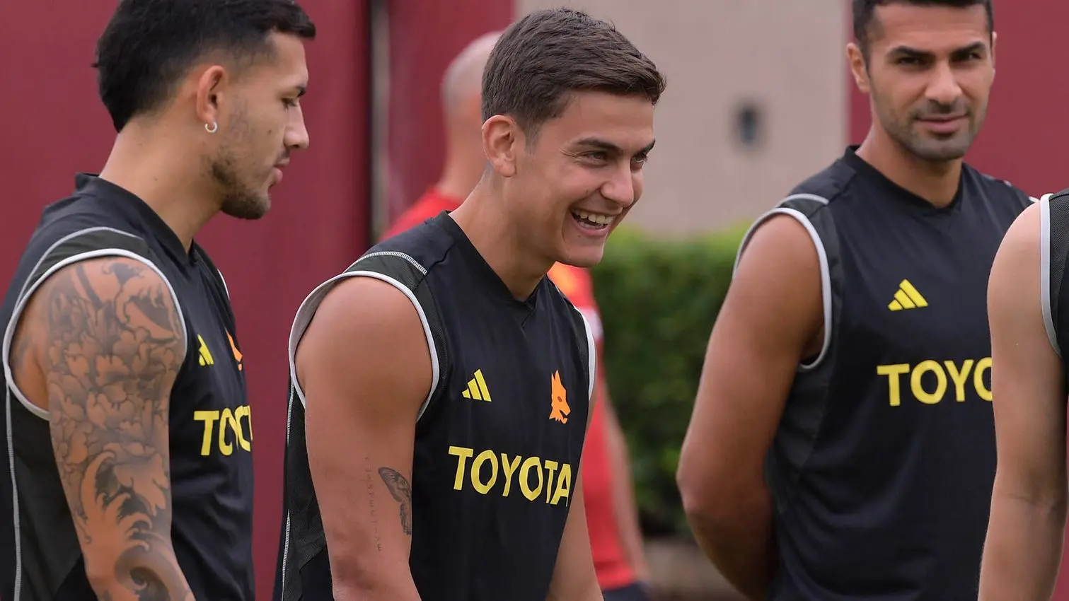 dybala ride allenamento