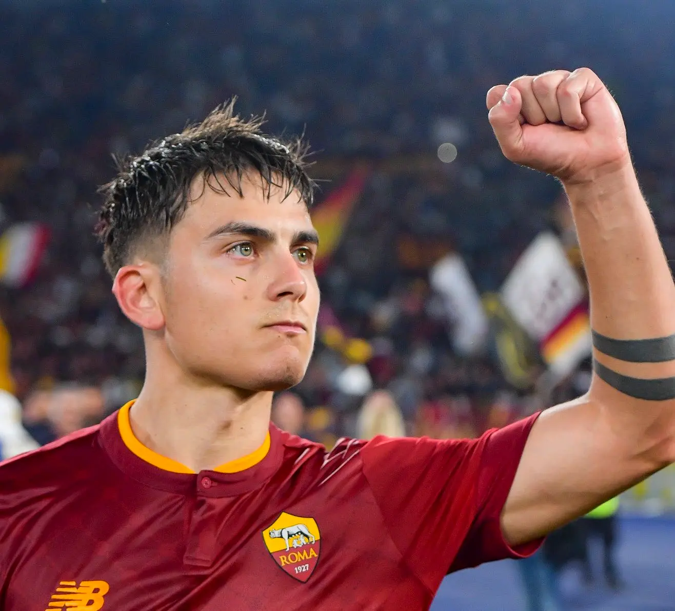 dybala roma spezia gol esultanza