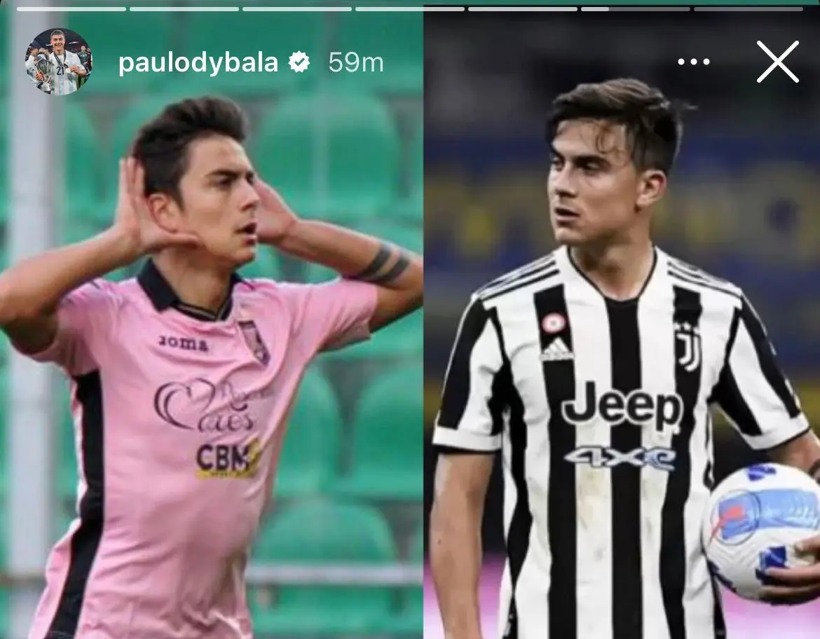 dybala storia auguri palermo juve tagliata