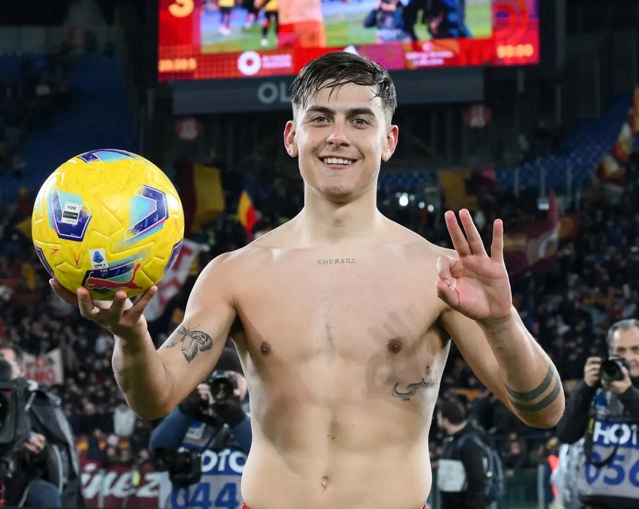 dybala tripletta roma torino