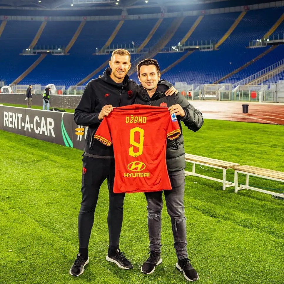 dzeko e dj dzeko roma wolfsberg