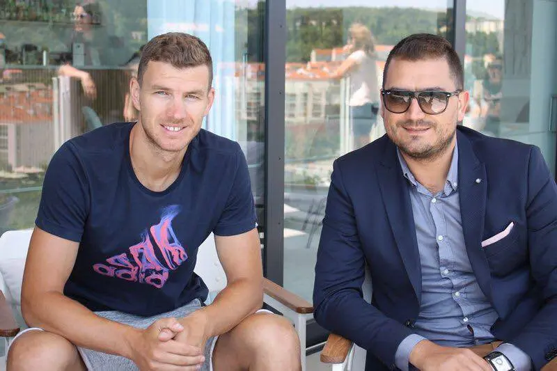 dzeko e miho obradovic