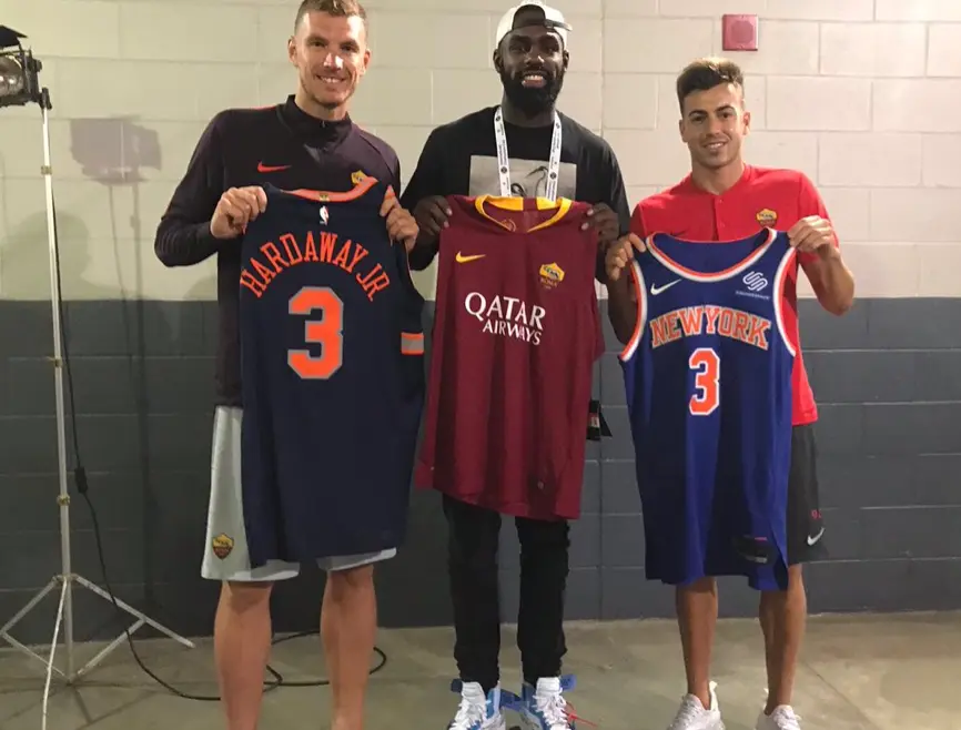 dzeko el shaarawy con hardaway
