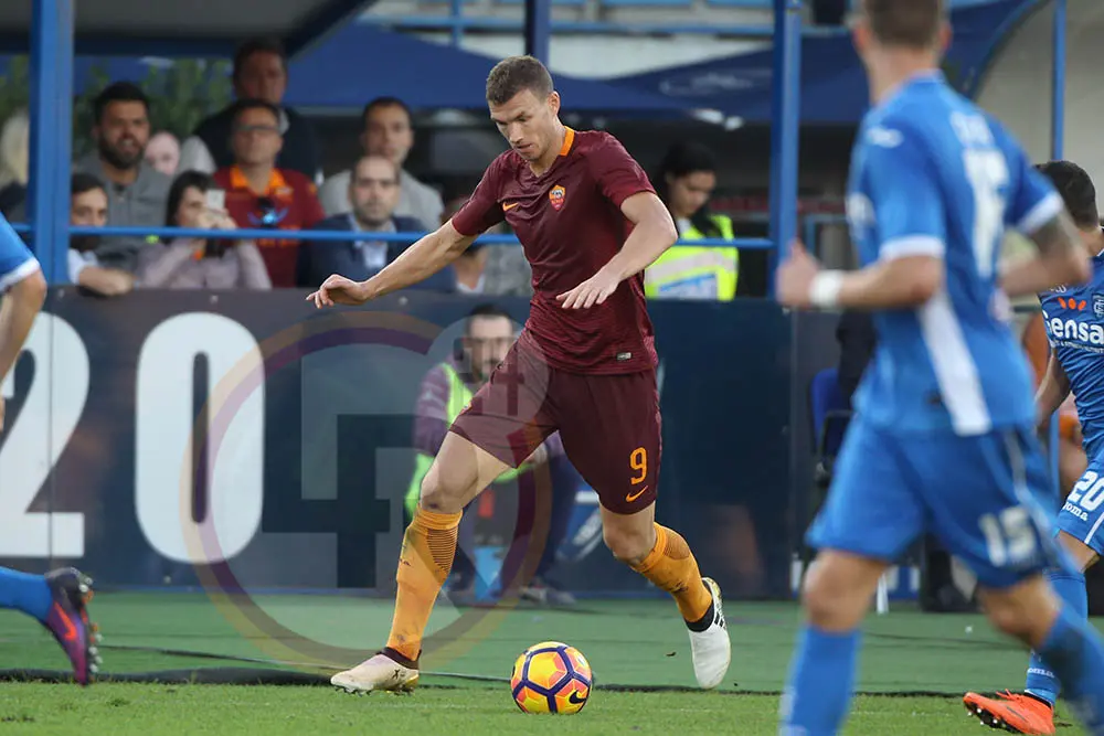 dzeko empoli roma