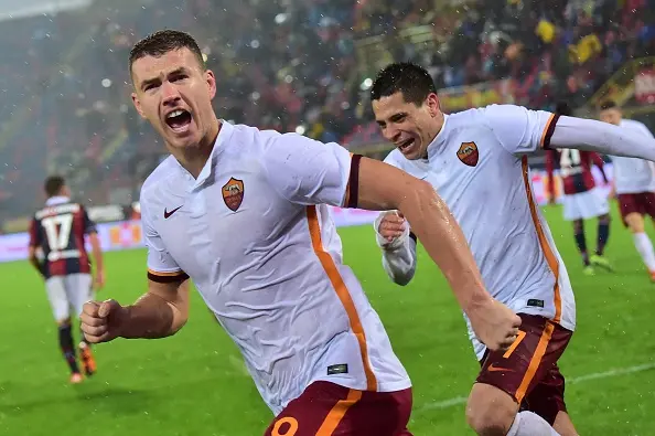 dzeko esluta 2 bologna roma