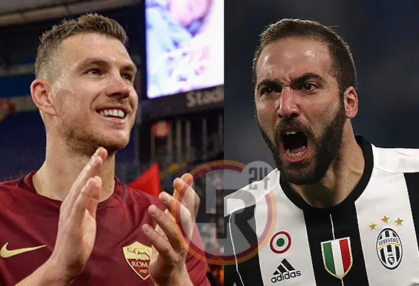 dzeko higuain sfida
