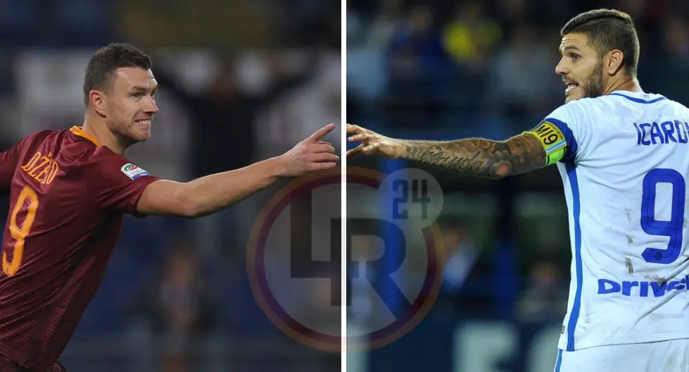 dzeko icardi sfida lr24