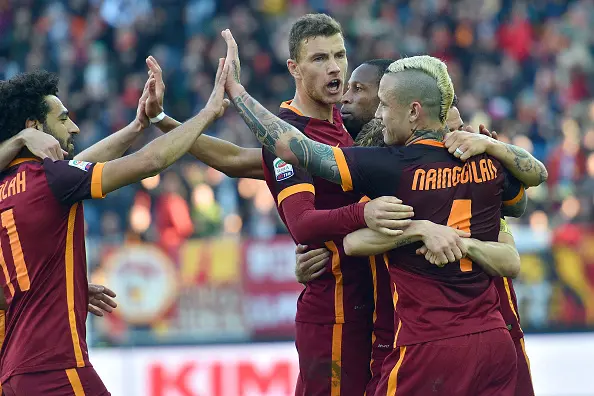 dzeko keita nainggolan salah