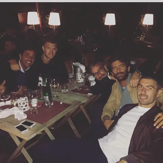 dzeko kolarov insta
