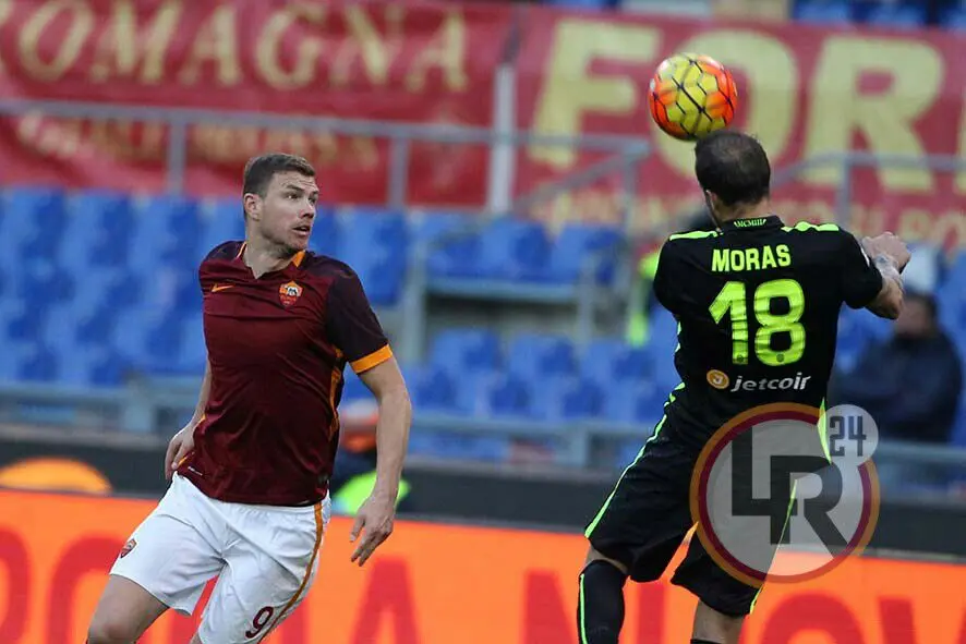 dzeko moras roma verona