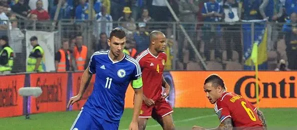 dzeko nainggolan bosnia belgio