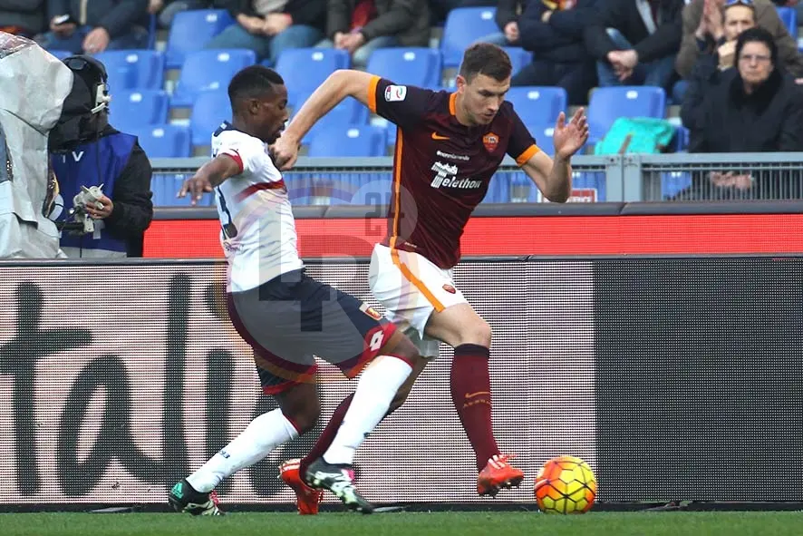 dzeko roma genoa 211215
