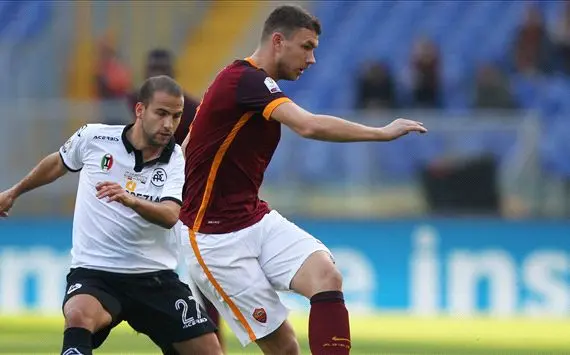 dzeko roma spezia