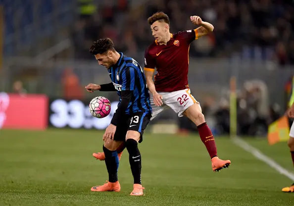 el shaarawy azione roma inter 2