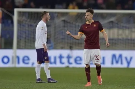 el shaarawy esulta roma fiorentina 040316