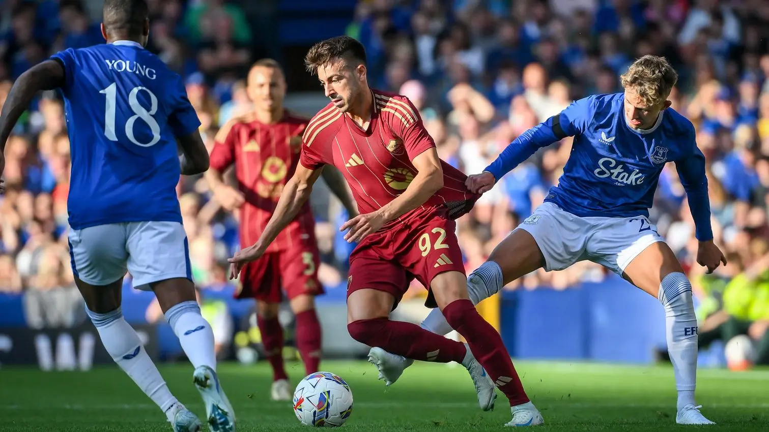 el shaarawy everton roma