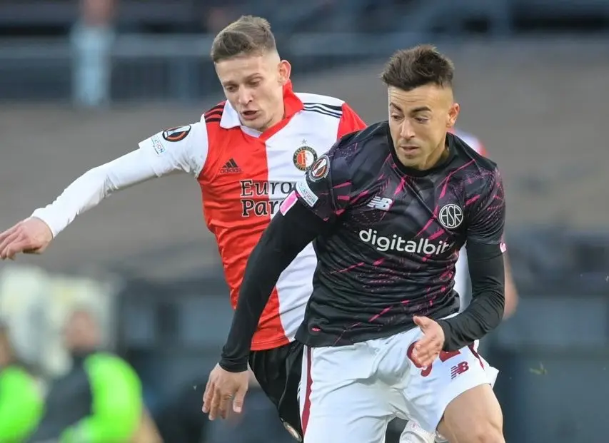 el shaarawy feyenoord roma