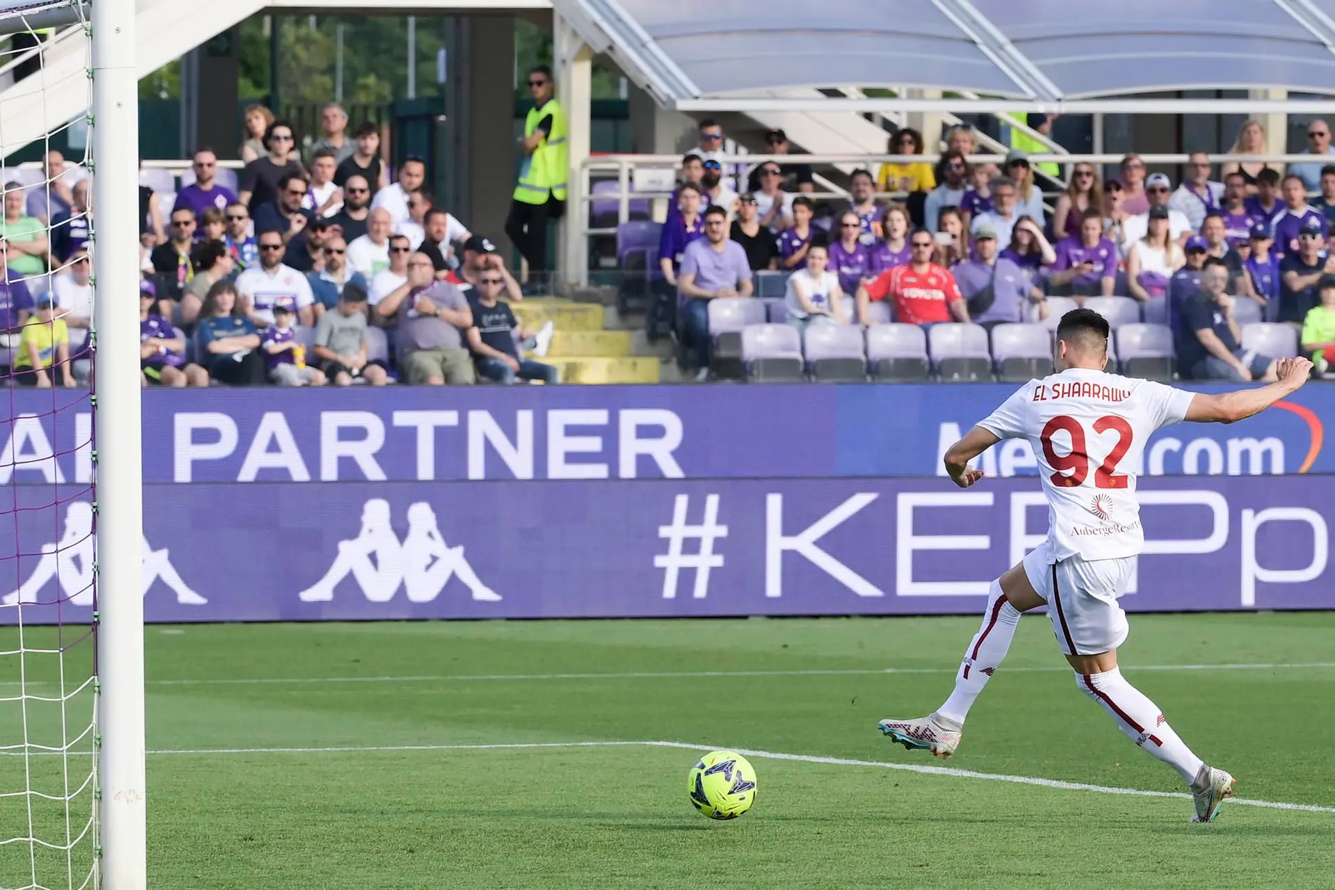el shaarawy gol fiorentina roma