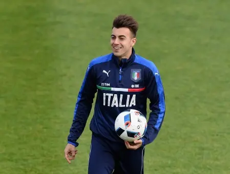 el shaarawy nazionale italia allenamento