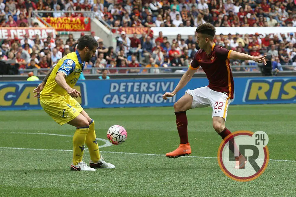 el shaarawy roma chievo