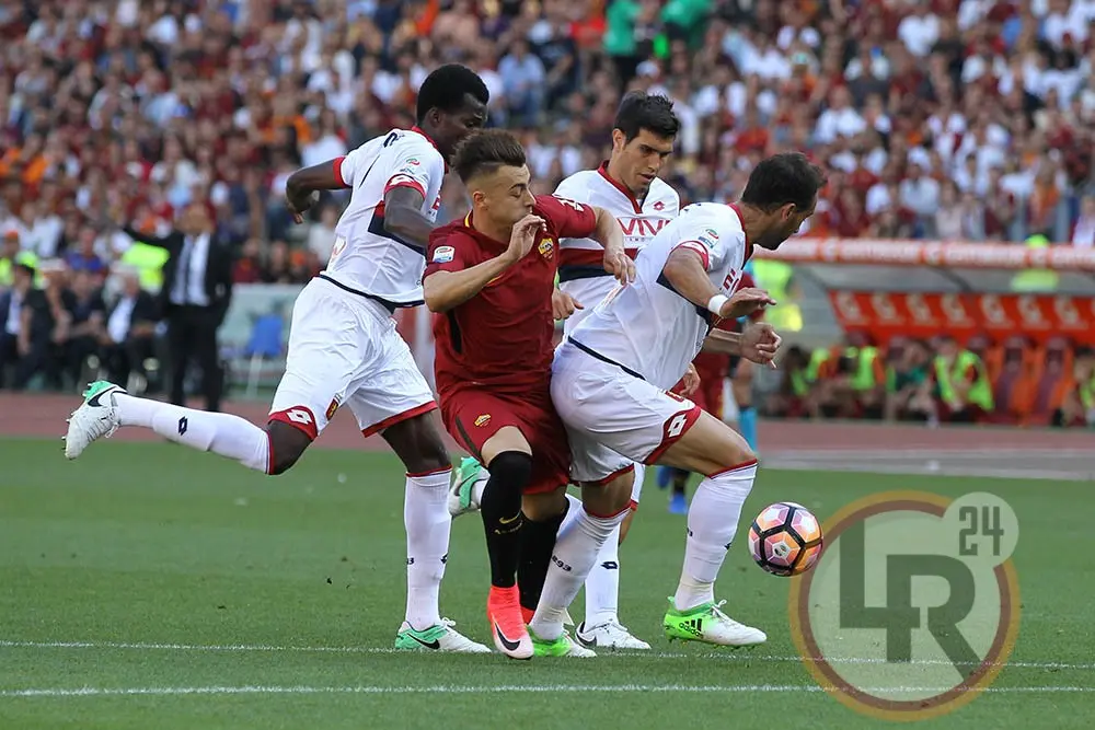 el shaarawy roma genoa