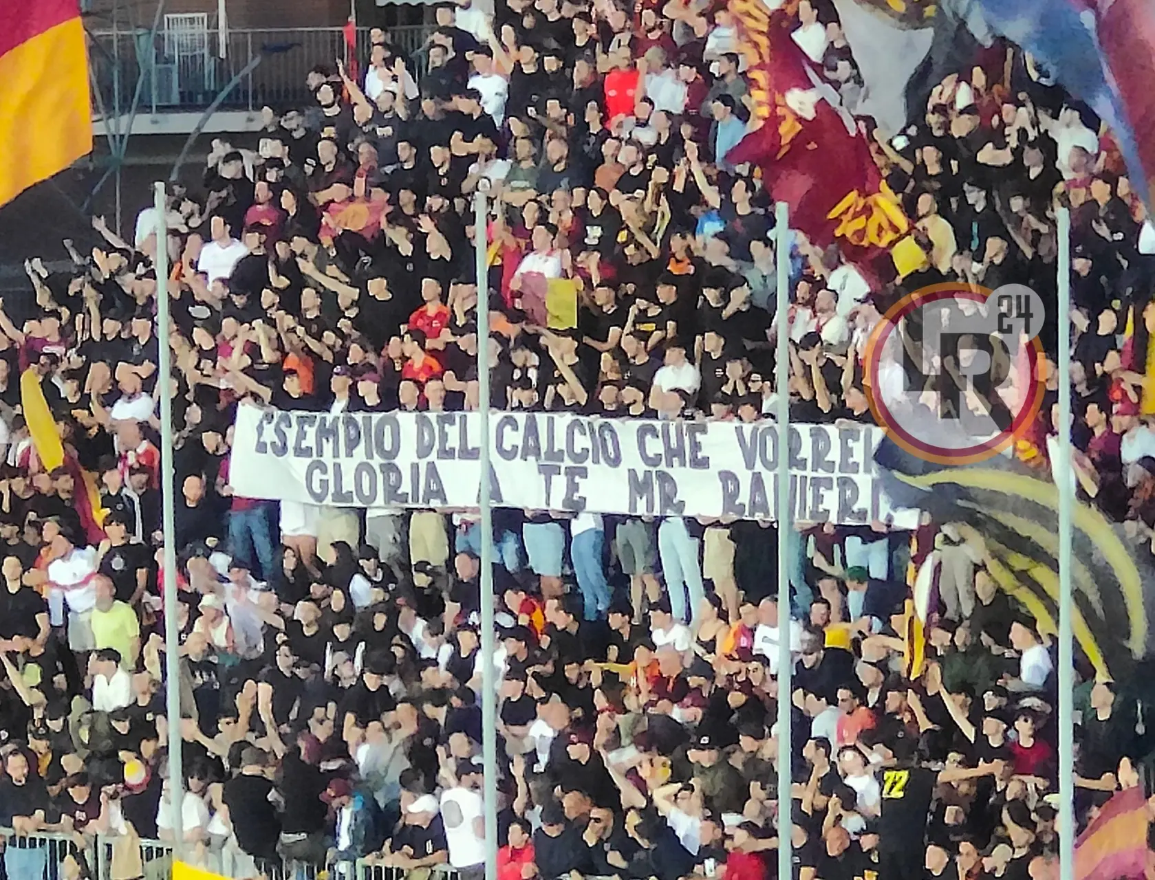 empoli roma striscione ranieri