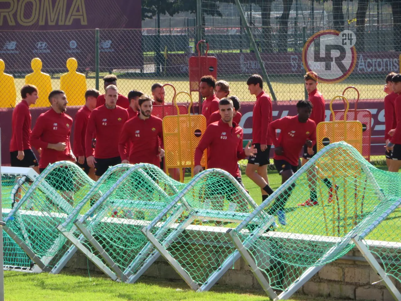 esercizio allenamento trigoria