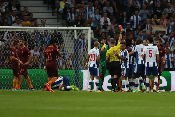 espulsione vermaelen kuipers porto roma