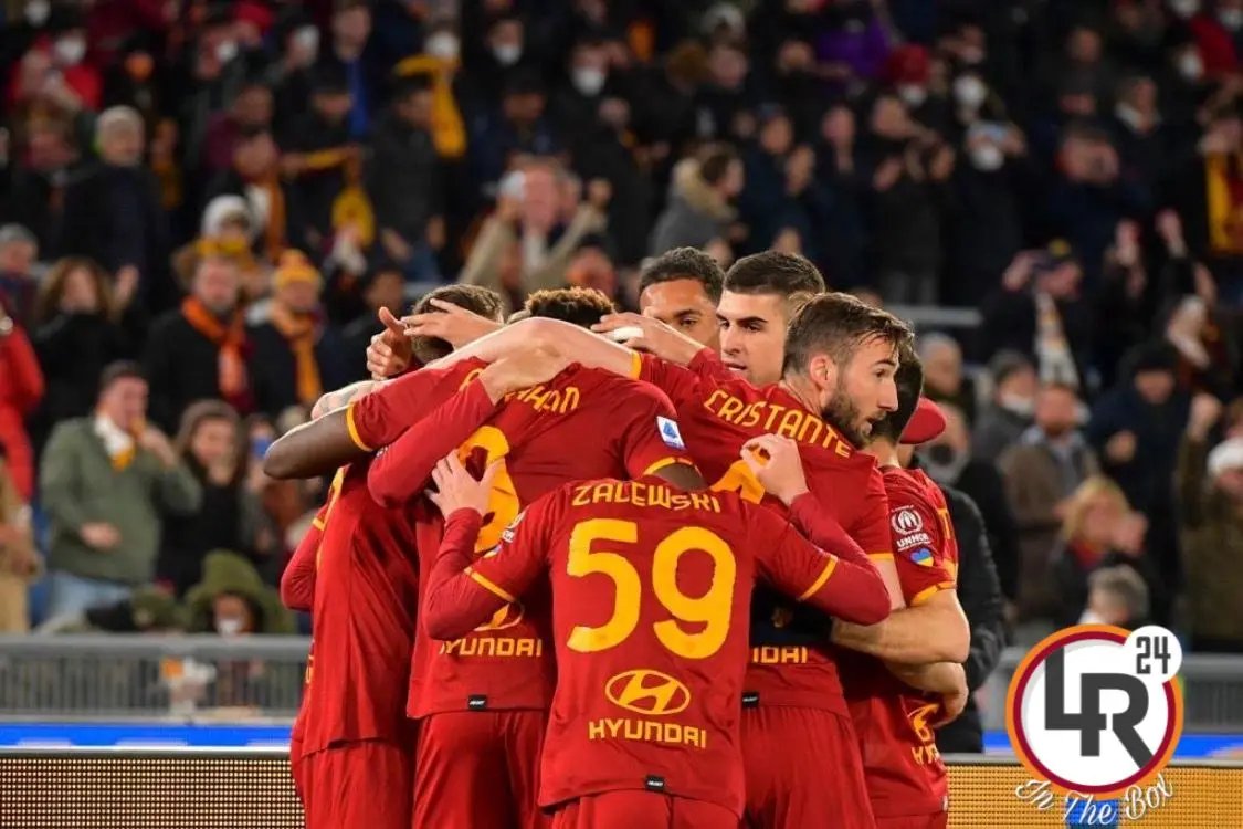 esultanza squadra roma atalanta
