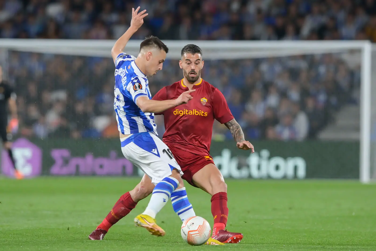 europa league real sociedad roma spinazzola