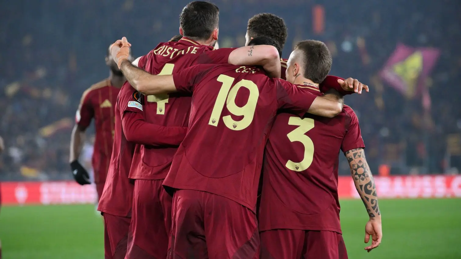 europa league roma athletic club esultanza squadra