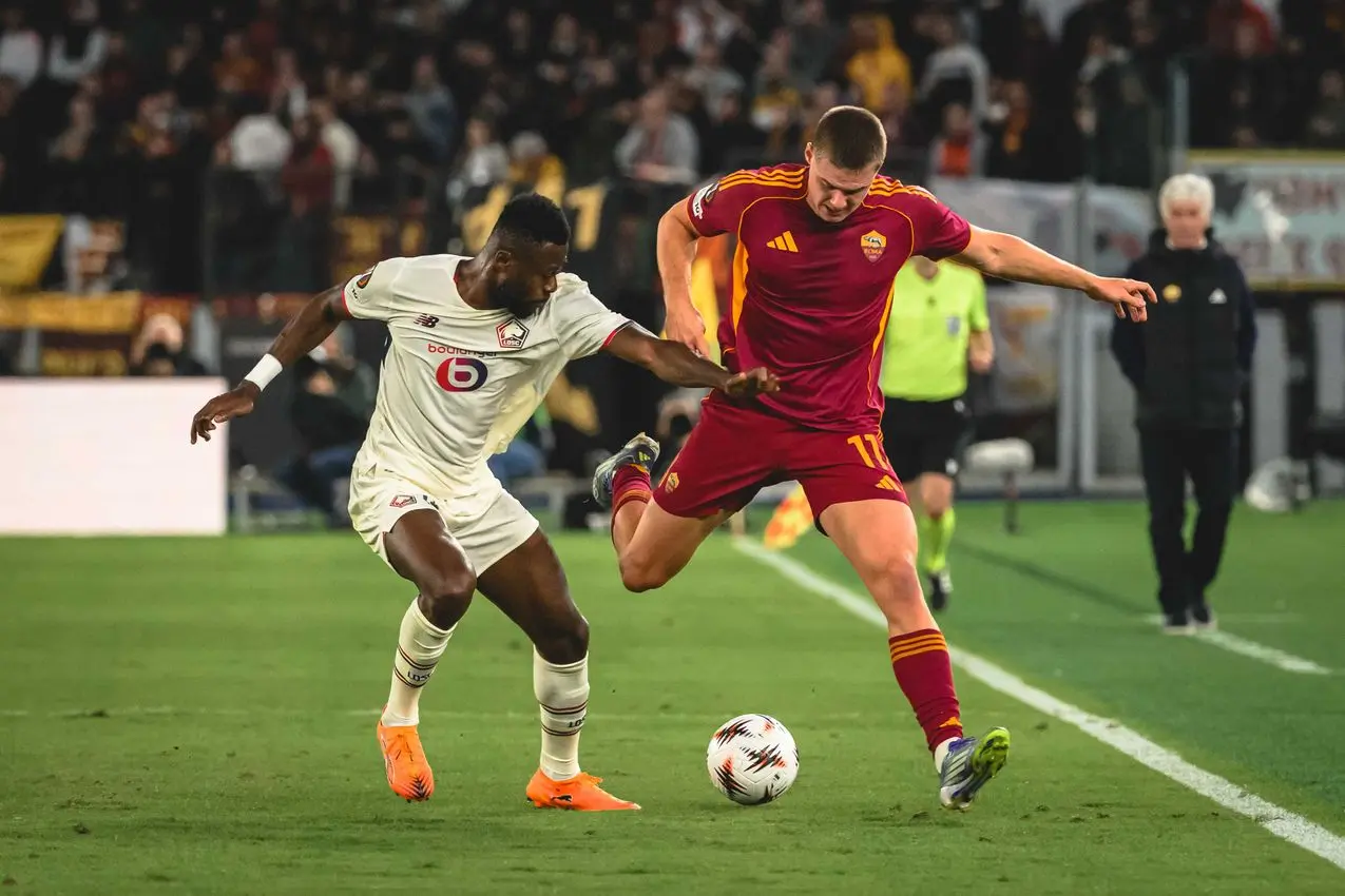 europa league roma lille ferguson 1