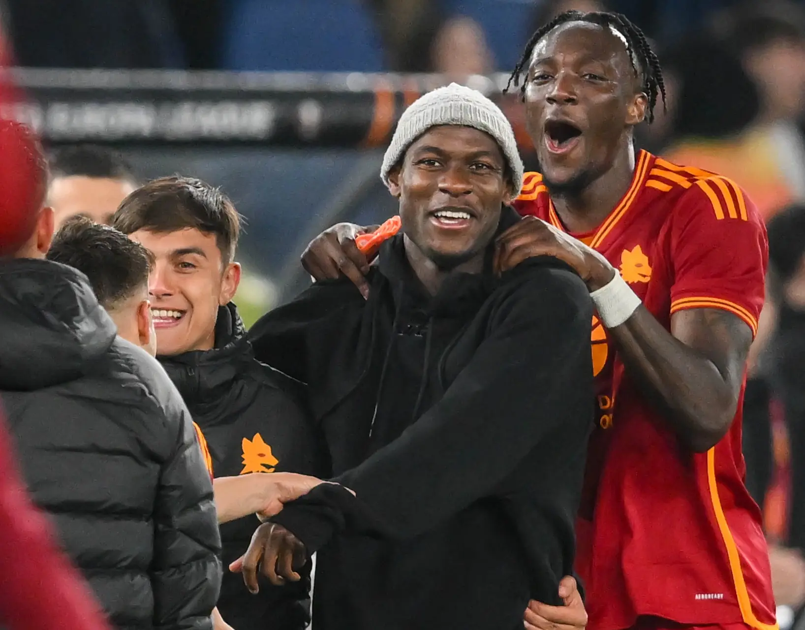 europa league roma milan ndicka abraham