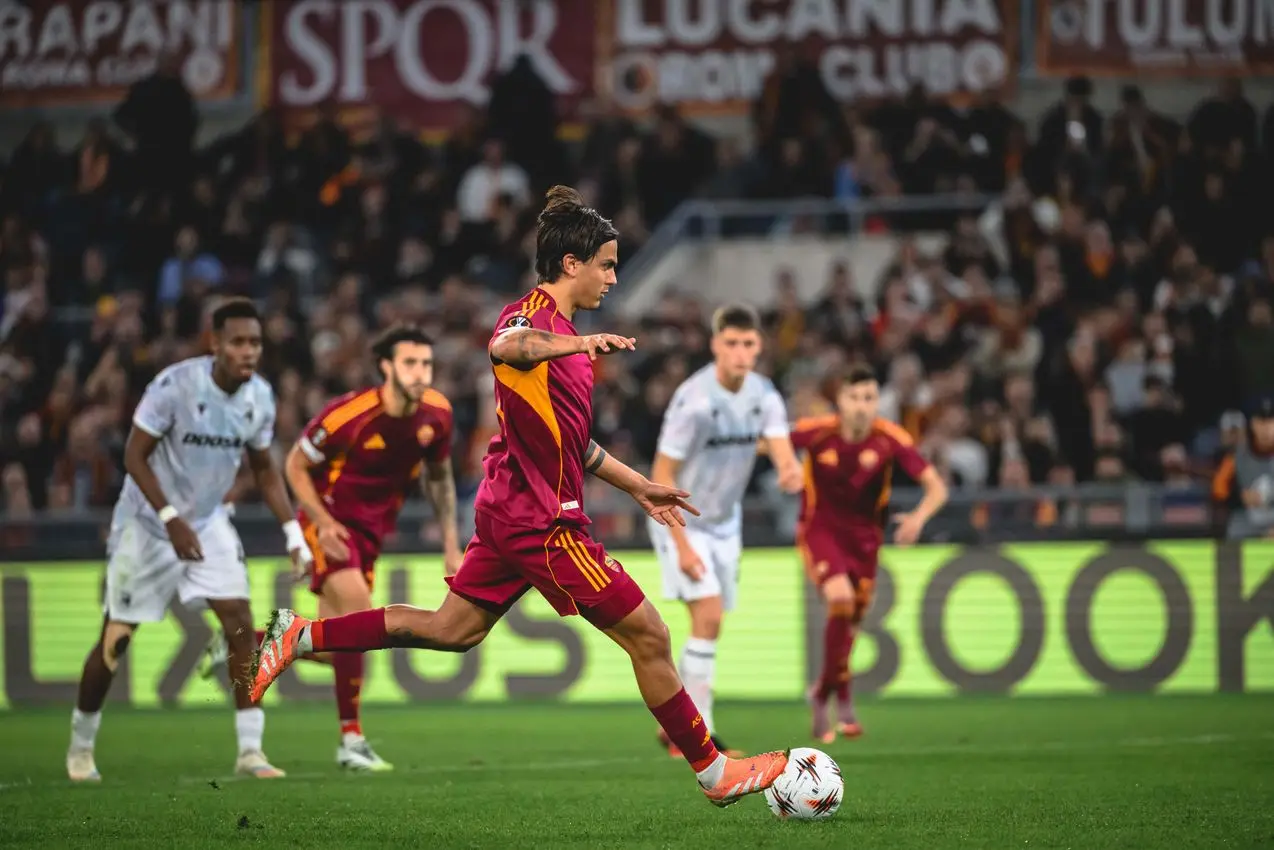 europa league roma viktoria plzen dybala