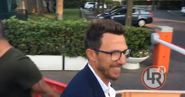 eusebio di francesco esterno trigoria