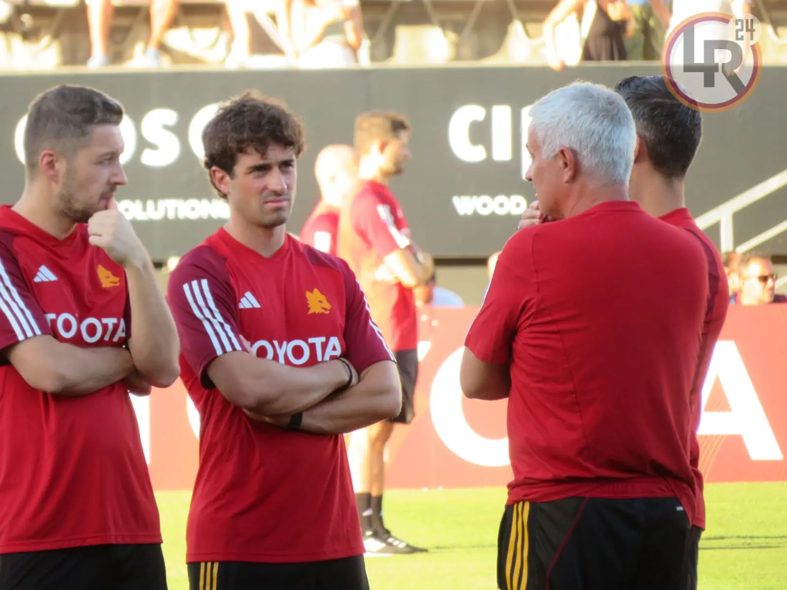farense roma mourinho e staff