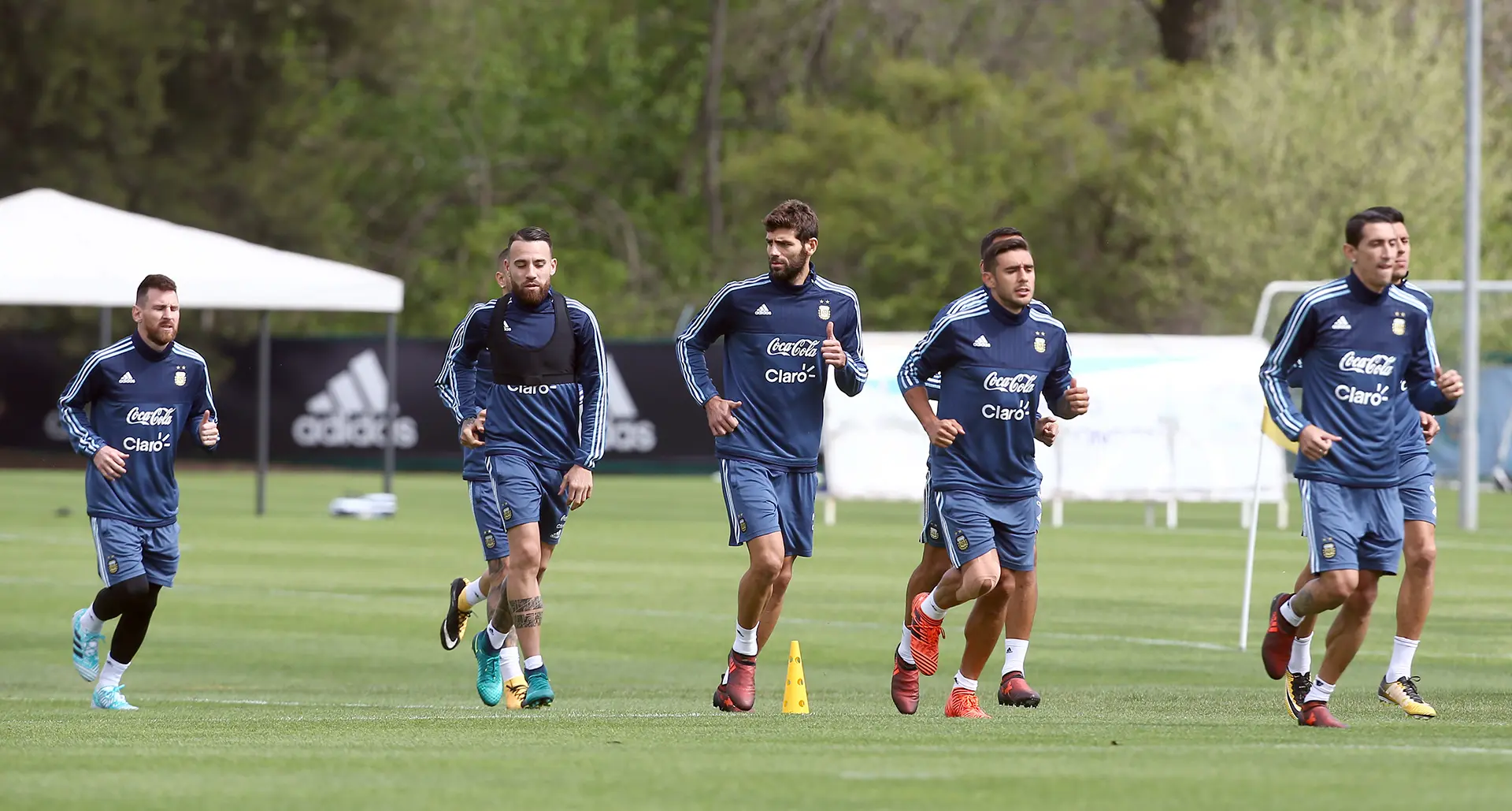 fazio argentina allenamento con gruppo